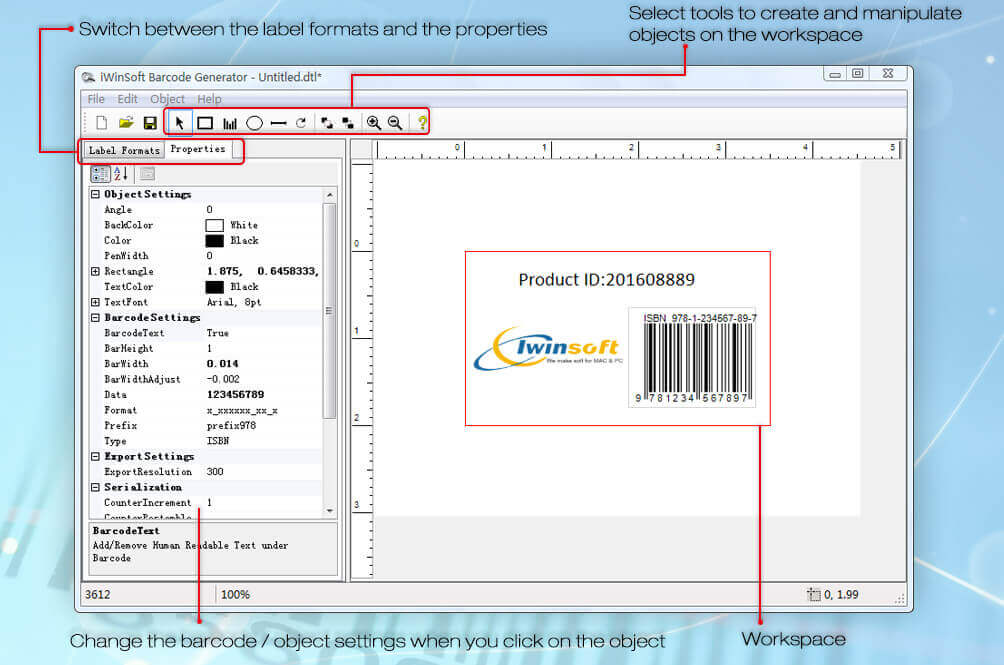 Barcode Generator Screenshot