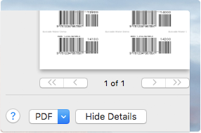 Save label as document